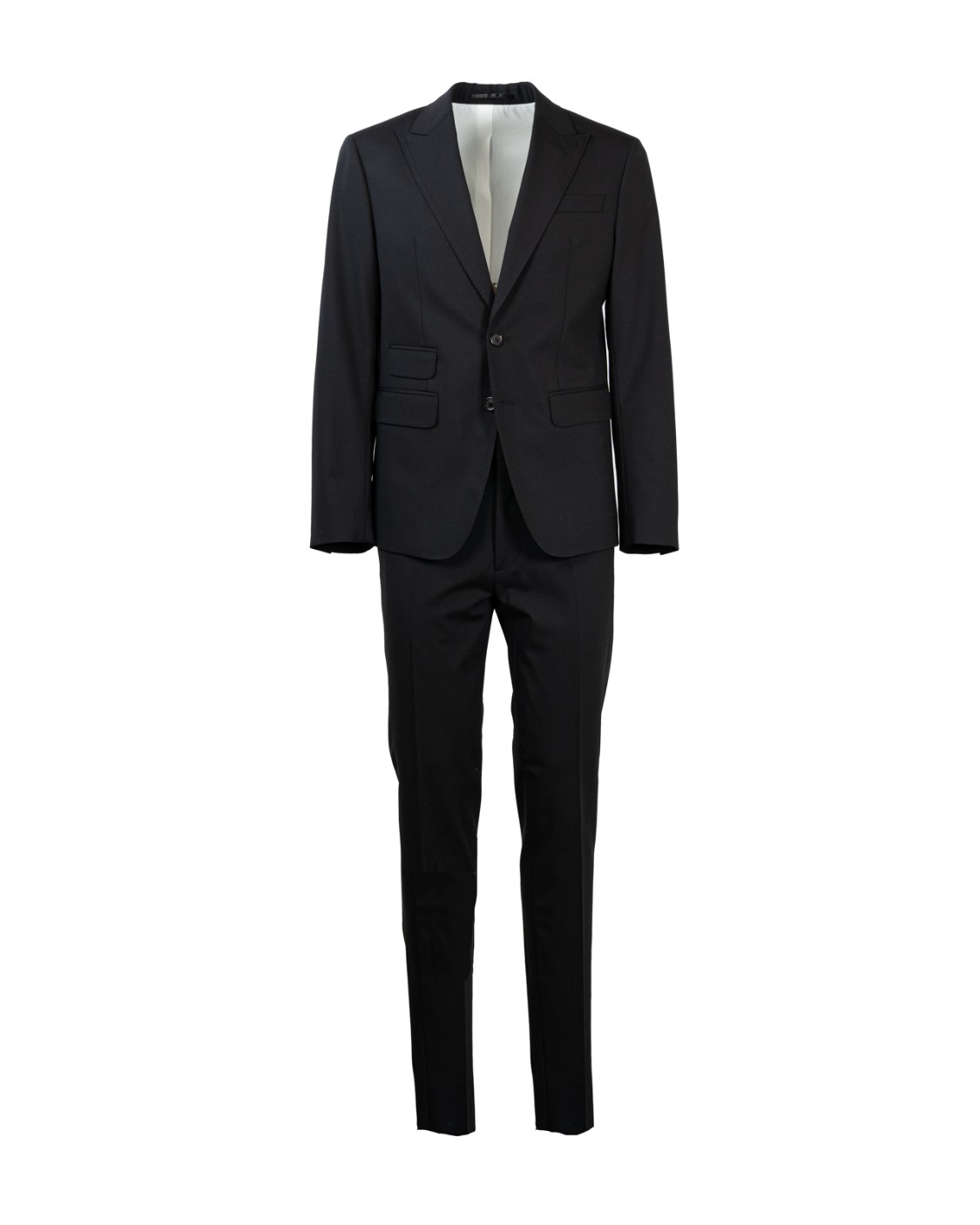 shop DSQUARED2  Abito: Dsquared2 abito in fresco lana.
Vestibilità slim.
Blazer monopetto.
Tasca a filetto sul petto.
Polsini con bottoni.
Pantaloni con piega stirata.
Chiusura con gancio e zip.
Fodera interna.
Composizione: 95% Lana 5% Elastan.
Fabbricato in Italia.. FT0457 S40320-900 number 6428811